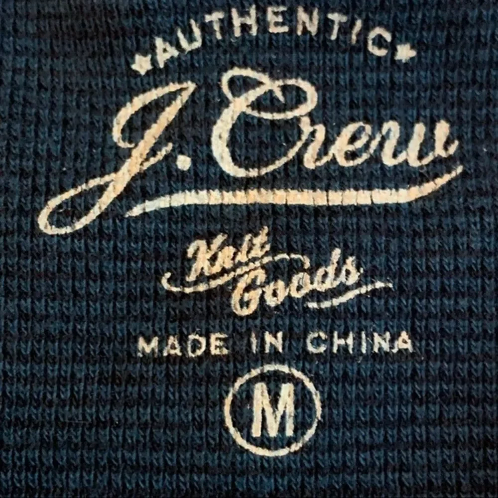 J. Crew Cotton Crewneck Cotton Long Sleeve Sweater M‎